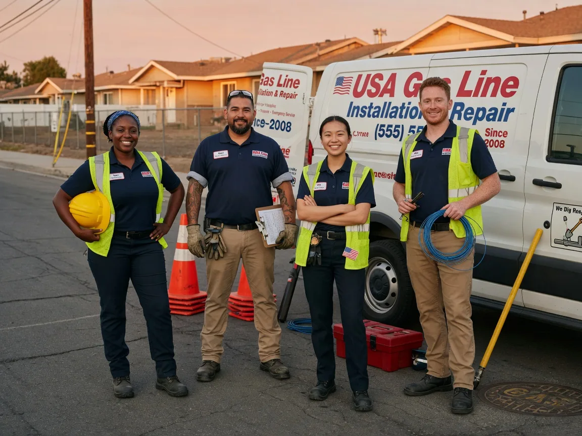 Gas Line Installation company in Hoople, ND